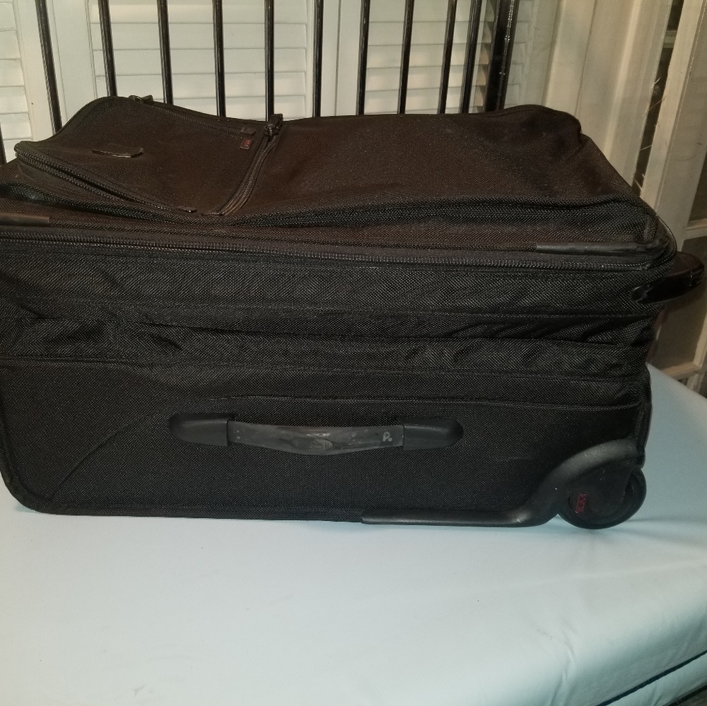 Tumi luggage carry on bag ballistic nylon wheeled